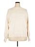 Zesica Solid Ivory Turtleneck Sweater Size XXL - photo 1