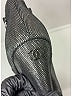 Chanel Metallic Silver Ankle Boots Size EU 37 - photo 4