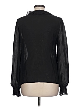 Nanette Lepore Long Sleeve Silk Top (view 2)