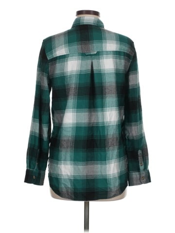 American Eagle Outfitters Long Sleeve Button-Down Shirt (view 2)