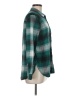 American Eagle Outfitters Plaid Green Long Sleeve Button-Down Shirt Size M - photo 4