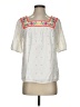Talbots White Short Sleeve Blouse Size S - photo 1