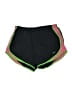 Nike 100% Polyester Color Block Green Athletic Shorts Size M - photo 1