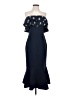 Cinq à Sept Blue Cocktail Dress Size 4 - photo 1