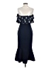 Cinq à Sept Blue Cocktail Dress Size 4 - photo 2