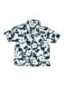Michael Austin 100% Cotton Tropical Blue Short Sleeve Button-Down Shirt Size 5 - 6 - photo 1