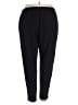 Catherines Solid Black Casual Pants Size 2X - photo 2