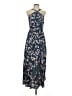 CAbi 100% Polyester Paisley Blue Casual Dress Size 2 - photo 1