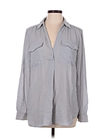 Ann Taylor Long Sleeve Blouse (view 1)