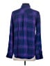 Rails 100% Rayon Plaid Blue Long Sleeve Button-Down Shirt Size XS - photo 2