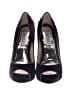 Badgley Mischka Purple Heels Size 6 1/2 - photo 2
