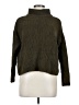 CATHERINE Catherine Malandrino 100% Polyester Solid Green Turtleneck Sweater Size M - photo 1