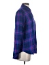 Rails 100% Rayon Plaid Blue Long Sleeve Button-Down Shirt Size XS - photo 4