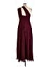 Unbranded 100% Polyester Burgundy Cocktail Dress Size 16 - photo 2