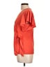 Coco Bianco Orange Short Sleeve Top Size L - photo 5