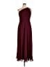 Unbranded 100% Polyester Burgundy Cocktail Dress Size 16 - photo 1