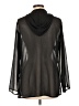 Chico's 100% Polyester Black Long Sleeve Blouse Size L - photo 2