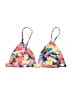 Hollister 100% Polyester Floral Pink Swimsuit Top Size L - photo 1