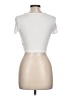 Zara Ivory Short Sleeve Turtleneck Size L - photo 2