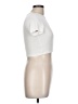 Zara Ivory Short Sleeve Turtleneck Size L - photo 4