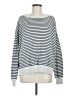 Emerson Fry 100% Organic Cotton Stripes Blue Pullover Sweater Size M - photo 1
