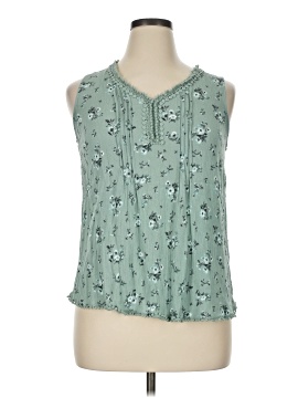 Skies Are Blue Sleeveless Blouse (view 1)