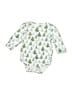 Hb Print Green Long Sleeve Onesie Size 3-6 mo - photo 1