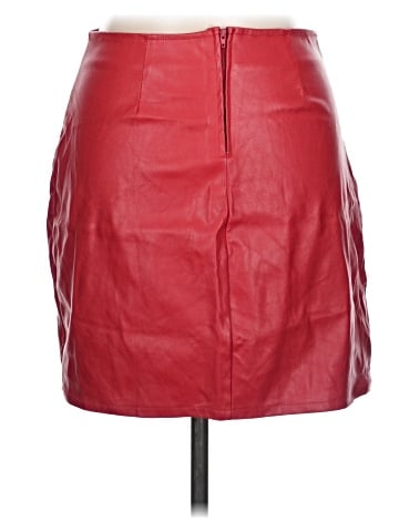 Windsor Faux Leather Skirt (view 2)