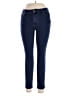 Simply Vera Vera Wang Solid Blue Jeans Size 10 - photo 1