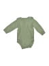 Hb 100% Cotton Solid Green Long Sleeve Onesie Size 3-6 mo - photo 1