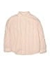 Zara Stripes Orange Pink Long Sleeve Button-Down Shirt Size 9 - photo 1