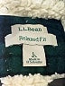 L.L.Bean Plaid Green Fleece Size L - photo 6