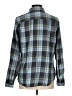 L.L.Bean Plaid Blue Long Sleeve Button-Down Shirt Size M - photo 2