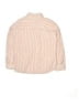 Zara Stripes Orange Pink Long Sleeve Button-Down Shirt Size 9 - photo 2