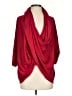PureDKNY Red Silk Cardigan Size S - photo 1
