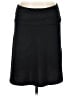 Toad & Co Solid Black Casual Skirt Size M - photo 1