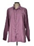 Chico's Design 100% Polyester Purple Long Sleeve Blouse Size Lg (2) - photo 1