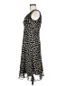 Papell 100% Polyester Polka Dots Black Cocktail Dress Size 6 - photo 5