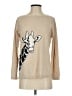 Talbots Animal Print Tan Pullover Sweater Size S (petite) - photo 1