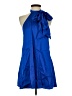 Tara Subkoff for Bebe 100% Polyester Blue Cocktail Dress Size XXS - photo 1