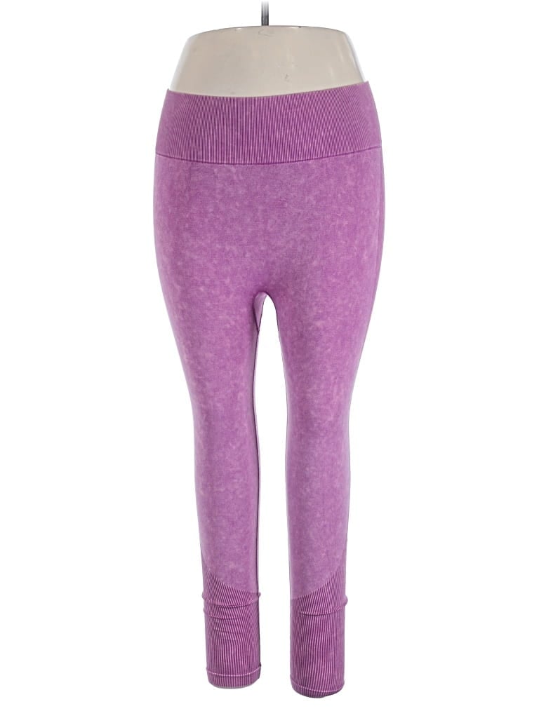 Pre-owned Livi Active Pants In Purple