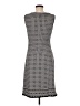 Max Studio Houndstooth Gray Casual Dress Size M - photo 2