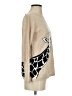 Talbots Animal Print Tan Pullover Sweater Size S (petite) - photo 4