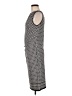 Max Studio Houndstooth Gray Casual Dress Size M - photo 5