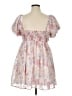 Lulus 100% Polyester Floral Pink Cocktail Dress Size XL - photo 2