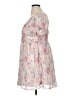 Lulus 100% Polyester Floral Pink Cocktail Dress Size XL - photo 5