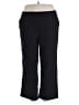 Tribal Solid Black Active Pants Size 22 - photo 1
