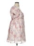 Lulus 100% Polyester Floral Pink Cocktail Dress Size XL - photo 4