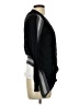 Blanc Noir Black Silk Cardigan Size L - photo 4
