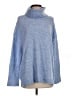 Ann Taylor LOFT Blue Turtleneck Sweater Size S - photo 1